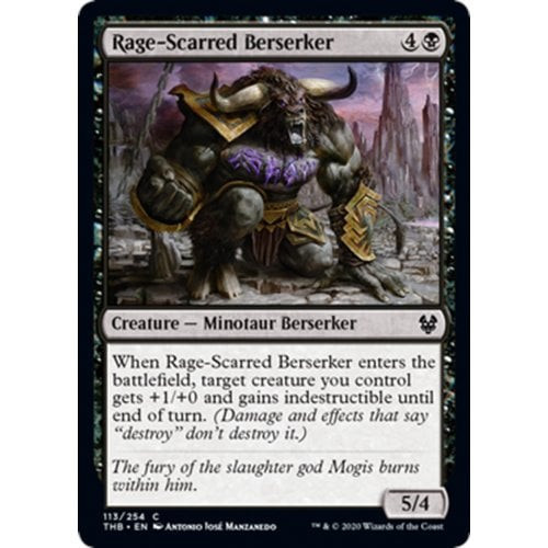 Rage-Scarred Berserker (foil) | Theros Beyond Death