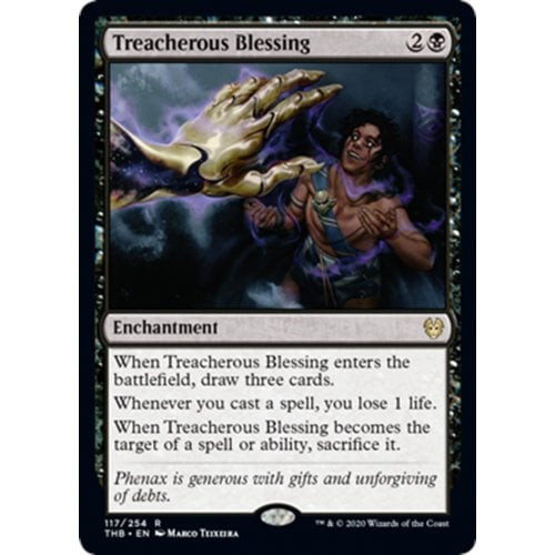 Treacherous Blessing (foil) | Theros Beyond Death
