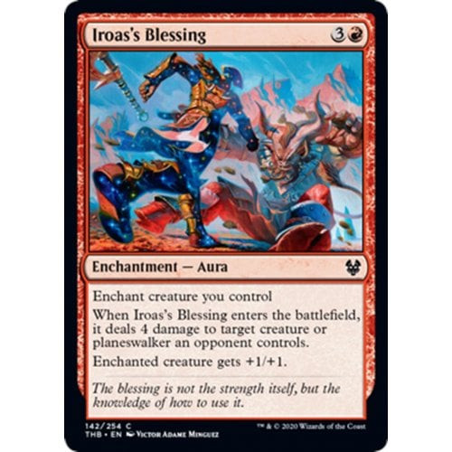 Iroas's Blessing (foil) | Theros Beyond Death