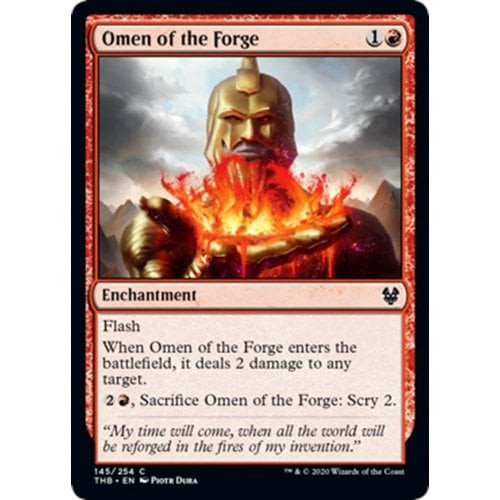 Omen of the Forge (foil) | Theros Beyond Death