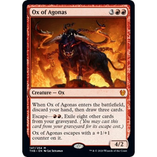 Ox of Agonas (foil) | Theros Beyond Death