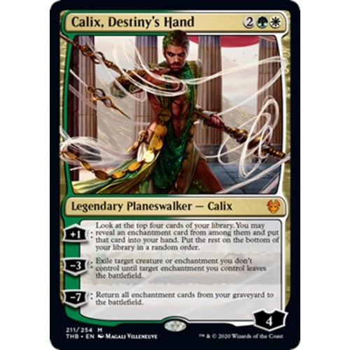 Calix, Destiny's Hand (foil) | Theros Beyond Death