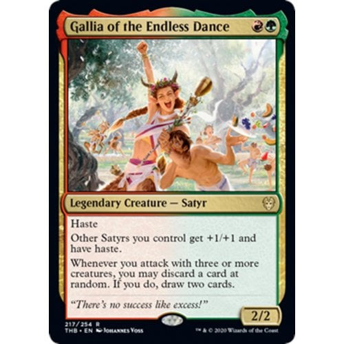 Gallia of the Endless Dance (foil) | Theros Beyond Death