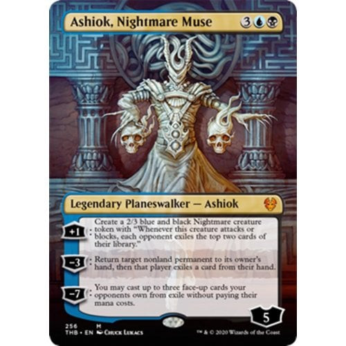 Ashiok, Nightmare Muse (Borderless Planeswalker) (foil) | Theros Beyond Death
