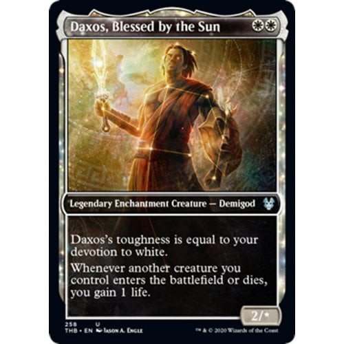 Daxos, Blessed by the Sun (Showcase Frame) (foil)