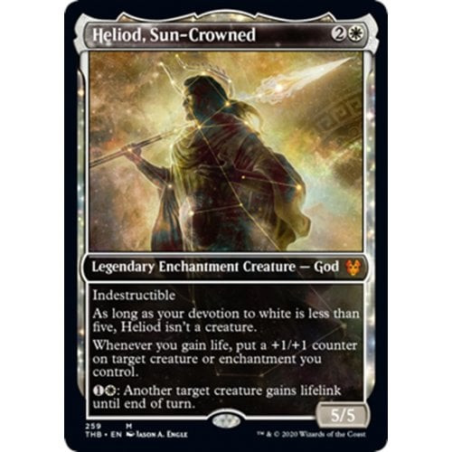 Heliod, Sun-Crowned (Showcase Frame) (foil)