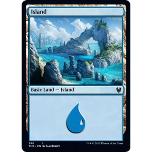 Island (#280) (foil)