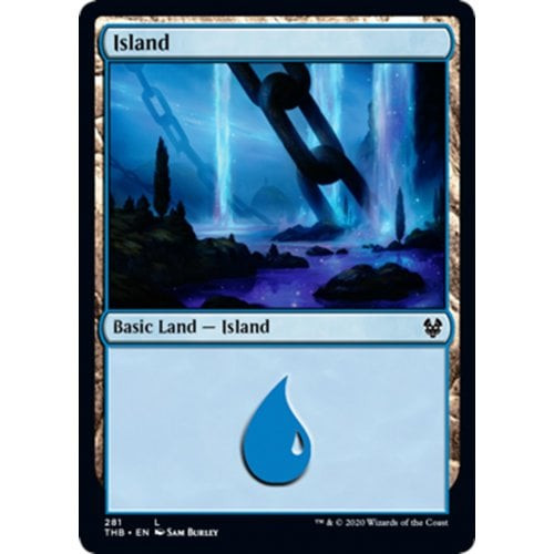 Island (#281) (foil)