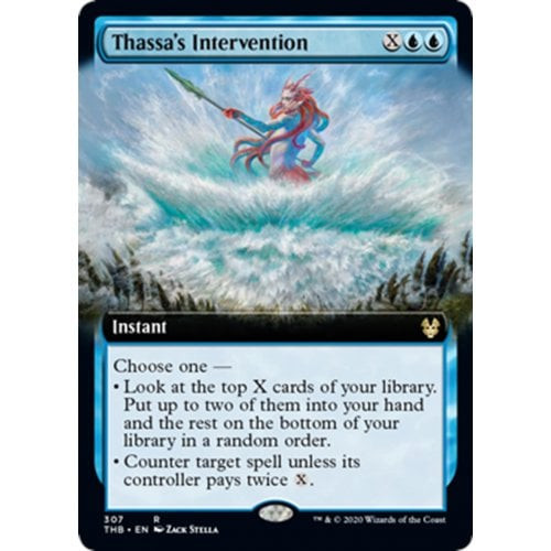 Thassa's Intervention (Extended Art) (foil)