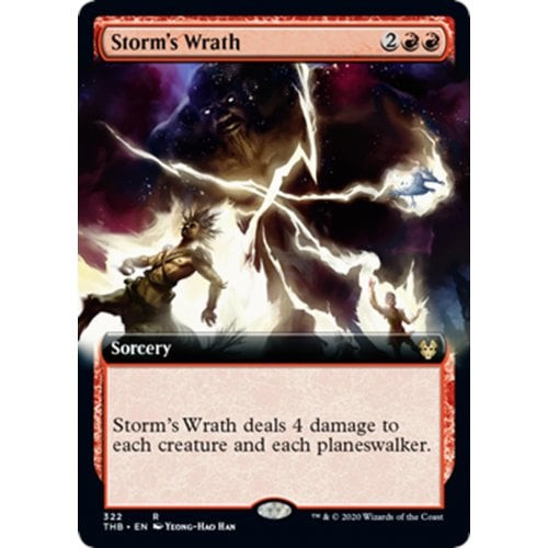 Storm's Wrath (Extended Art) (foil)