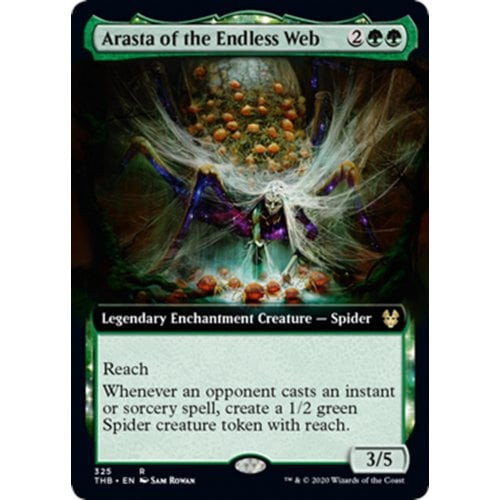 Arasta of the Endless Web (Extended Art) (foil) | Theros Beyond Death