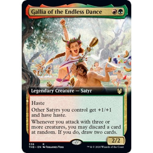 Gallia of the Endless Dance (Extended Art) (foil)