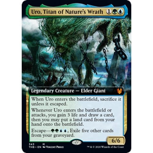 Uro, Titan of Nature's Wrath (Extended Art) (foil) | Theros Beyond Death