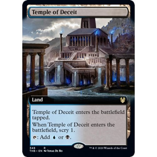 Temple of Deceit (Extended Art) (foil) | Theros Beyond Death