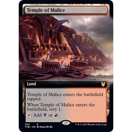 Temple of Malice (Extended Art) (foil)