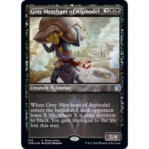 Gray Merchant of Asphodel (Promo Pack foil) | Theros Beyond Death