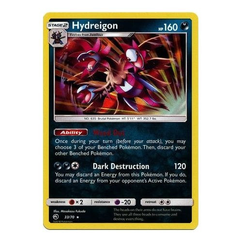 Dragon Majesty 33/70 Hydreigon (Holo)