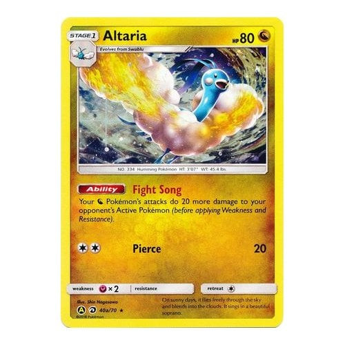 Dragon Majesty 40a/70 Altaria (Alternative Art Holo)