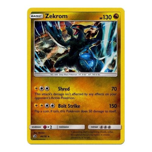 Dragon Majesty 46/70 Zekrom (Holo)