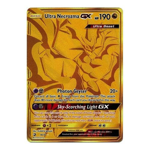 Dragon Majesty 78/70 Ultra Necrozma GX (Secret Rare)