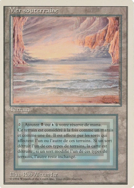 Underground Sea (Foreign White Border) (French)