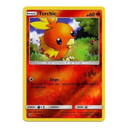 Dragon Majesty 04/70 Torchic (Reverse Holo)