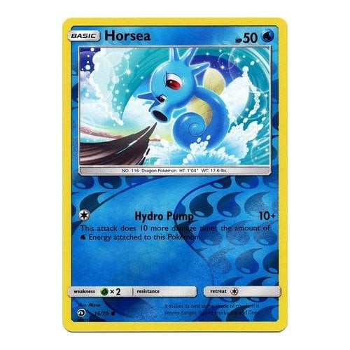 Dragon Majesty 16/70 Horsea (Reverse Holo)