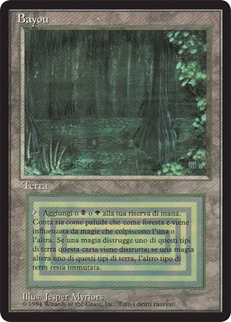 Sell mtg Bayou Bayou Groff - Strixhaven School of Mages - Big