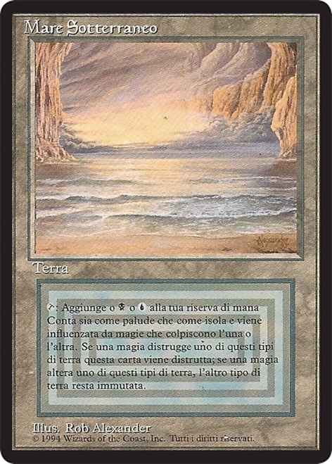 Underground Sea (Foreign Black Border) (Italian)