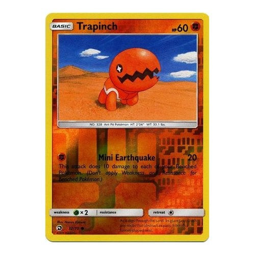 Dragon Majesty 32/70 Trapinch (Reverse Holo)