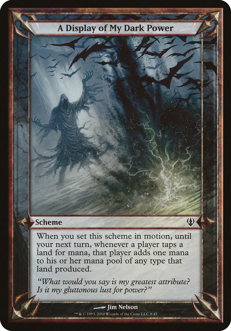 Scheme - A Display of My Dark Power