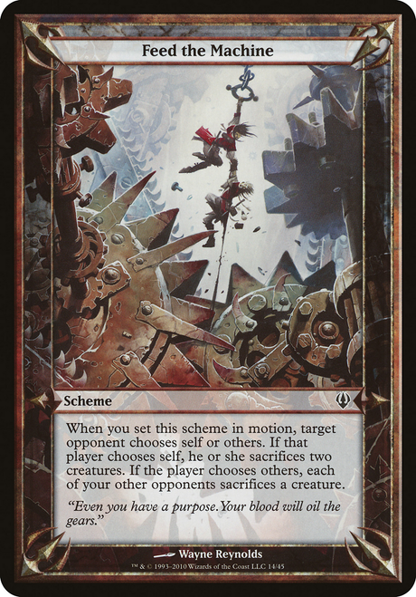 Scheme - Feed the Machine
