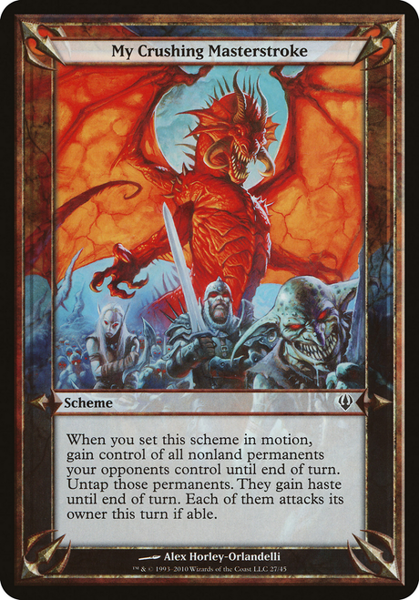Scheme - My Crushing Masterstroke
