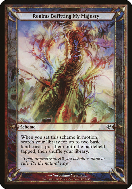 Scheme - Realms Befitting My Majesty