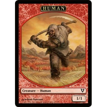 Human Token (Red)