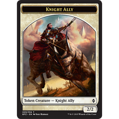 Knight Ally Token | Battle for Zendikar