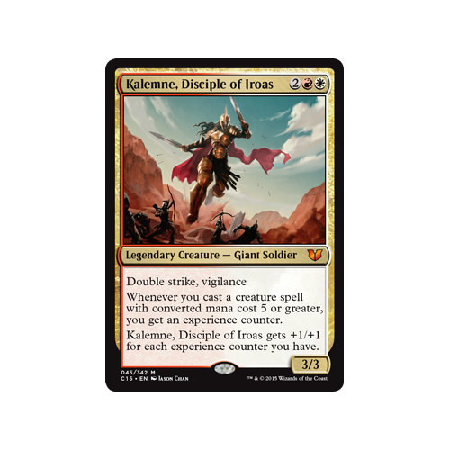 Kalemne, Disciple of Iroas (Oversized Foil)