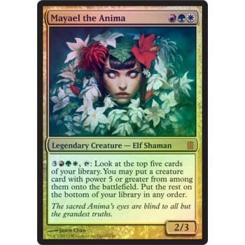 Mayael the Anima (Commander's Arsenal oversized foil)