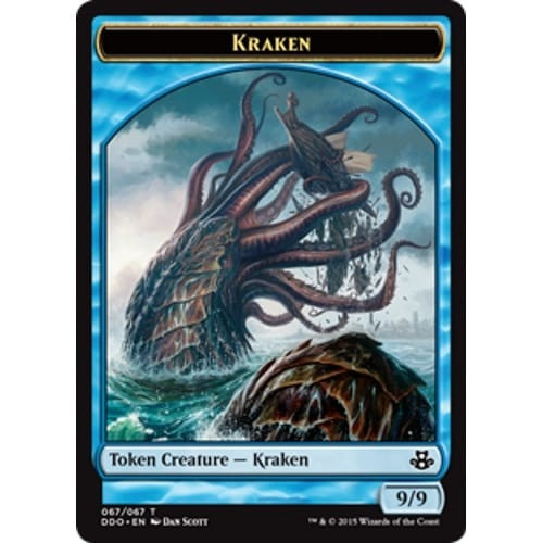 Elspeth vs. Kiora Kraken Token