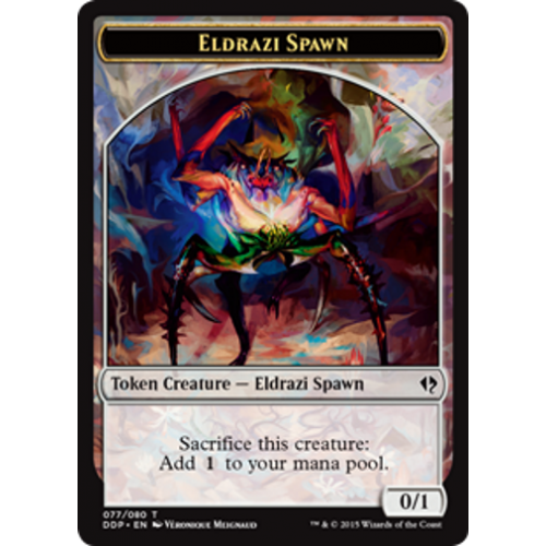 Duel Decks: Zendikar vs. Eldrazi - Eldrazi Spawn Token (#77)