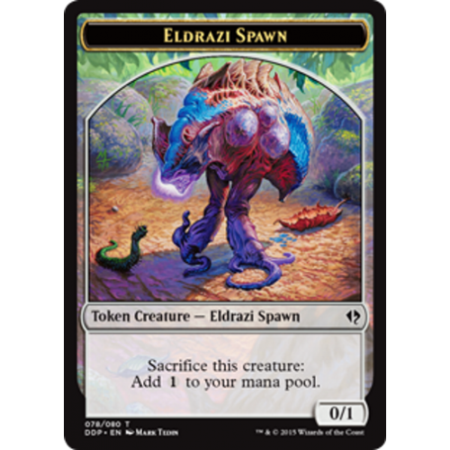 Duel Decks: Zendikar vs. Eldrazi - Eldrazi Spawn Token (#78)