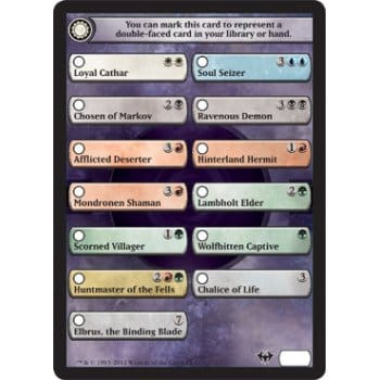 mtg innistrad checklist card Magic: The Gathering