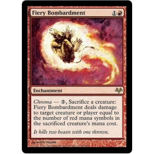 Fiery Bombardment (foil)