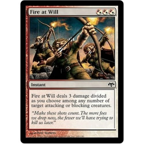 Fire at Will