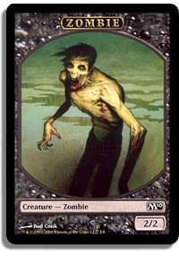 Magic 2010 Zombie Token