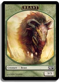 Magic 2010 Beast Token