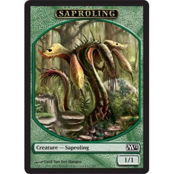 Magic 2012 Saproling Token
