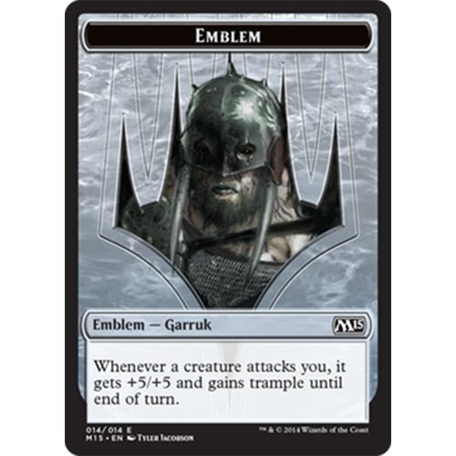 Magic 2015 Garruk, Apex Predator Emblem