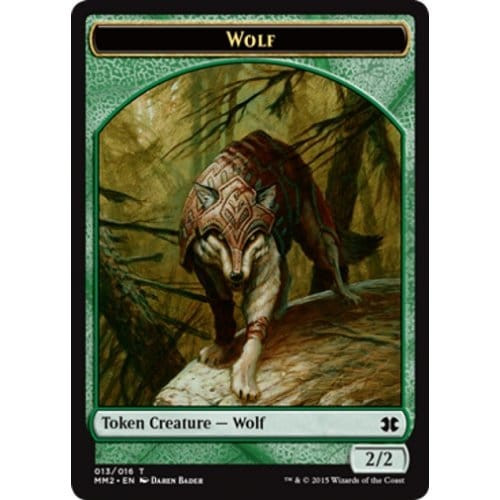 Modern Masters 2015 Wolf Token