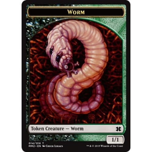 Modern Masters 2015 Worm Token